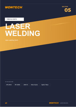 Catalogue page 67 Laser Welding