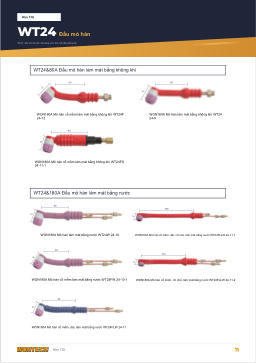 Catalogue trang 11 WT24 Torch Heads