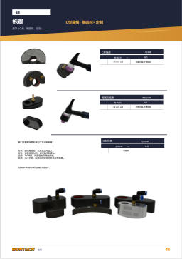产品目录第62页 TRAILING SHIELD C-Curve · Oval · Customized